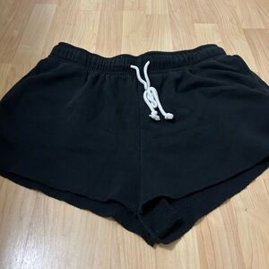 Wild Fable Black Athletic Shorts with Drawstring